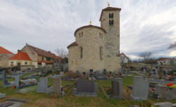 Během sběru dat skener může pořizovat panoramatické snímky, které primárně slouží k obarvení mračna bodů. Následně je můžete využít i pro virtuální prohlídku objektu.