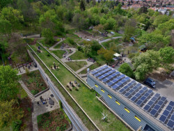 Projektil architekti a Lucie Komendové jsou autory veřejné zahrady na svahu hradu Špilberk