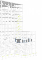 Kancelář architektonického studia Stattwerk v Bělehradě