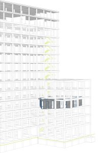Kancelář architektonického studia Stattwerk v Bělehradě