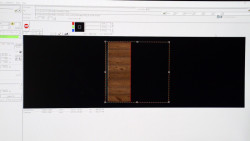 Skenování povrchu tvrzeného kamene TechniStone®, proces jehož výsledkem je hotový 3D model materiálu.