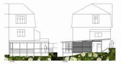 Dostavba rodinného domu Na Drahách, pohledy, 3+1 architekti