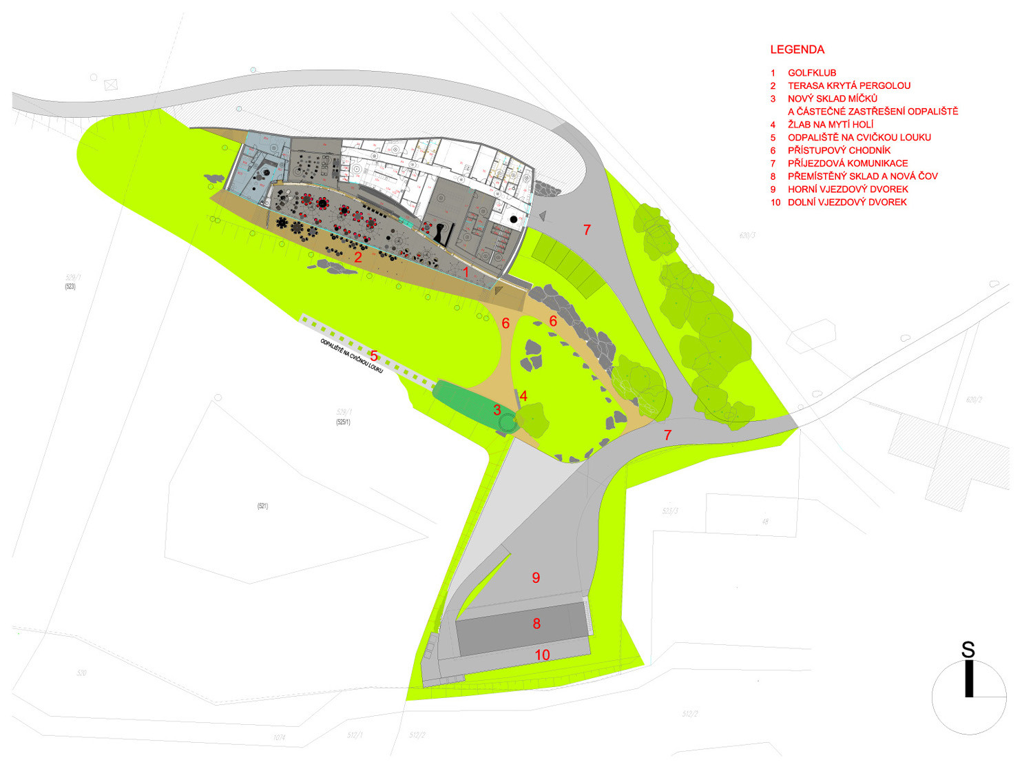 Golf Klub Čertovo břemeno, FIALA + NEMEC