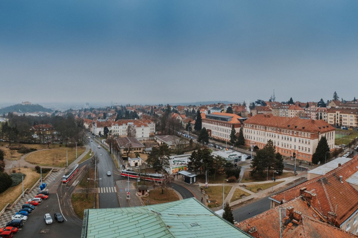 Náměstí Míru v Brně, ilustrační fotografie.
