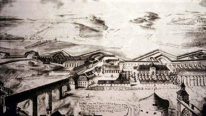 Hradčanské bašty z katedrály sv. Víta - foto