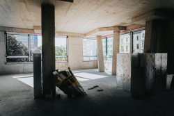 Proces výstavby (Bytový komplex Viktoria Center, architektonické řešení CTR group a.s.)