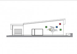 Rodinný dům Svinná u Trenčína, Peter Kasman, východní pohled