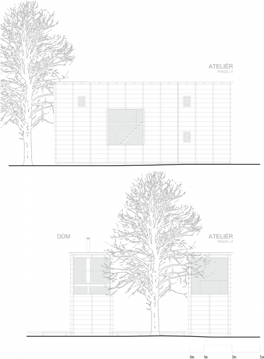 PETR STOLÍN ARCHITEKT, ZEN Houses, pohledy – foto