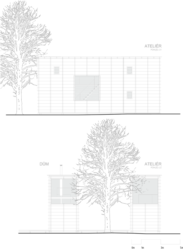 PETR STOLÍN ARCHITEKT, ZEN Houses, pohledy – foto