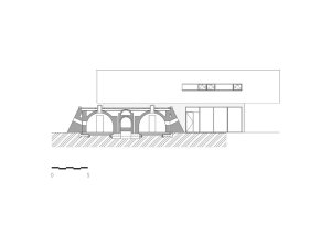 Studio acht, Centrum andragogiky, Svobodné Dvory, řez – foto