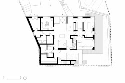 Zubaři Nad Mlýnem, půdorys 1np, studio Raketoplán