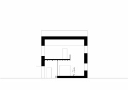 Dům v Ráji, Zdeněk Balík (ZETTE ateliér), řez