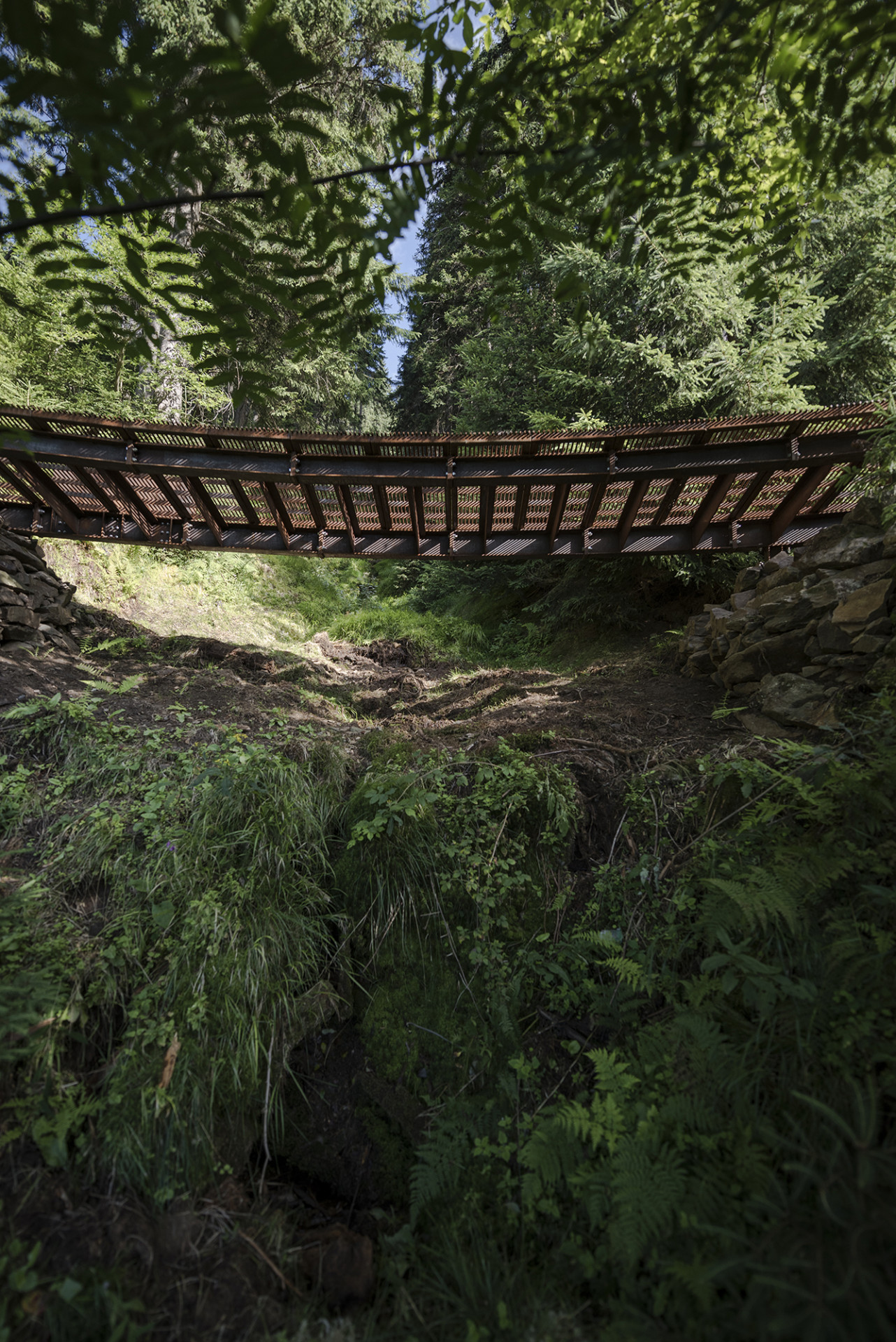 Lávka přes Hlubokou strouhu, Hlaváček a Čeněk ateliér, FA ČVUT