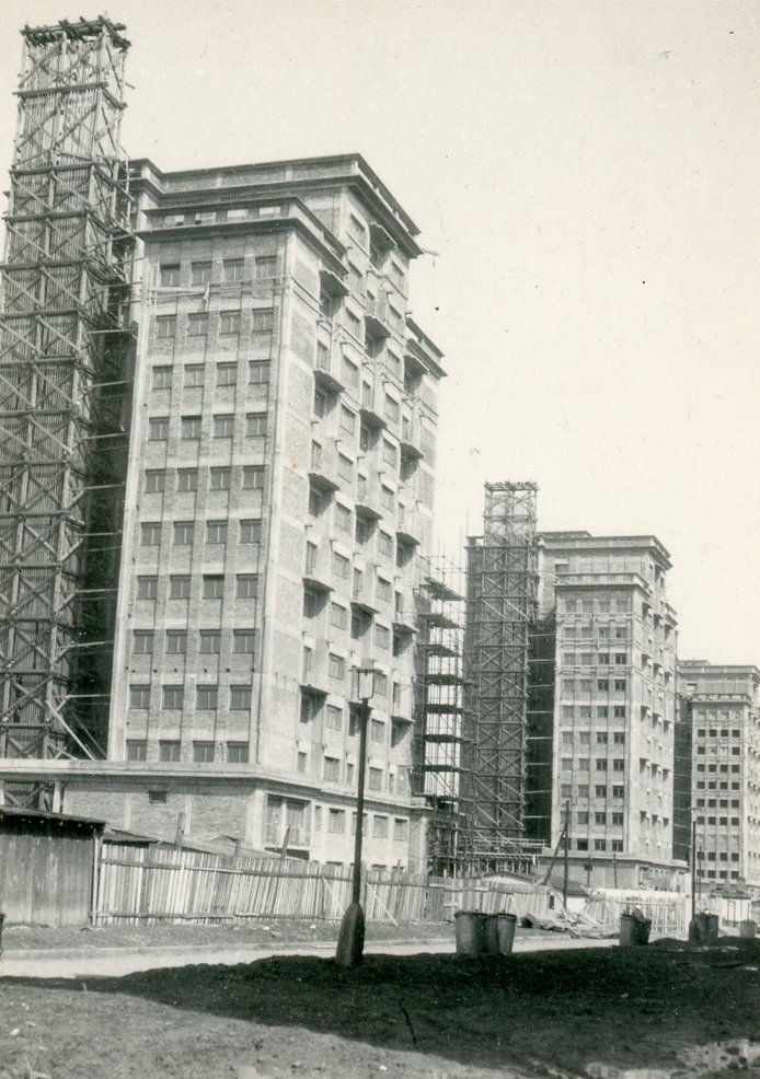 Výstavba sídlišť - Výstava Stavoprojekt 1948–1953