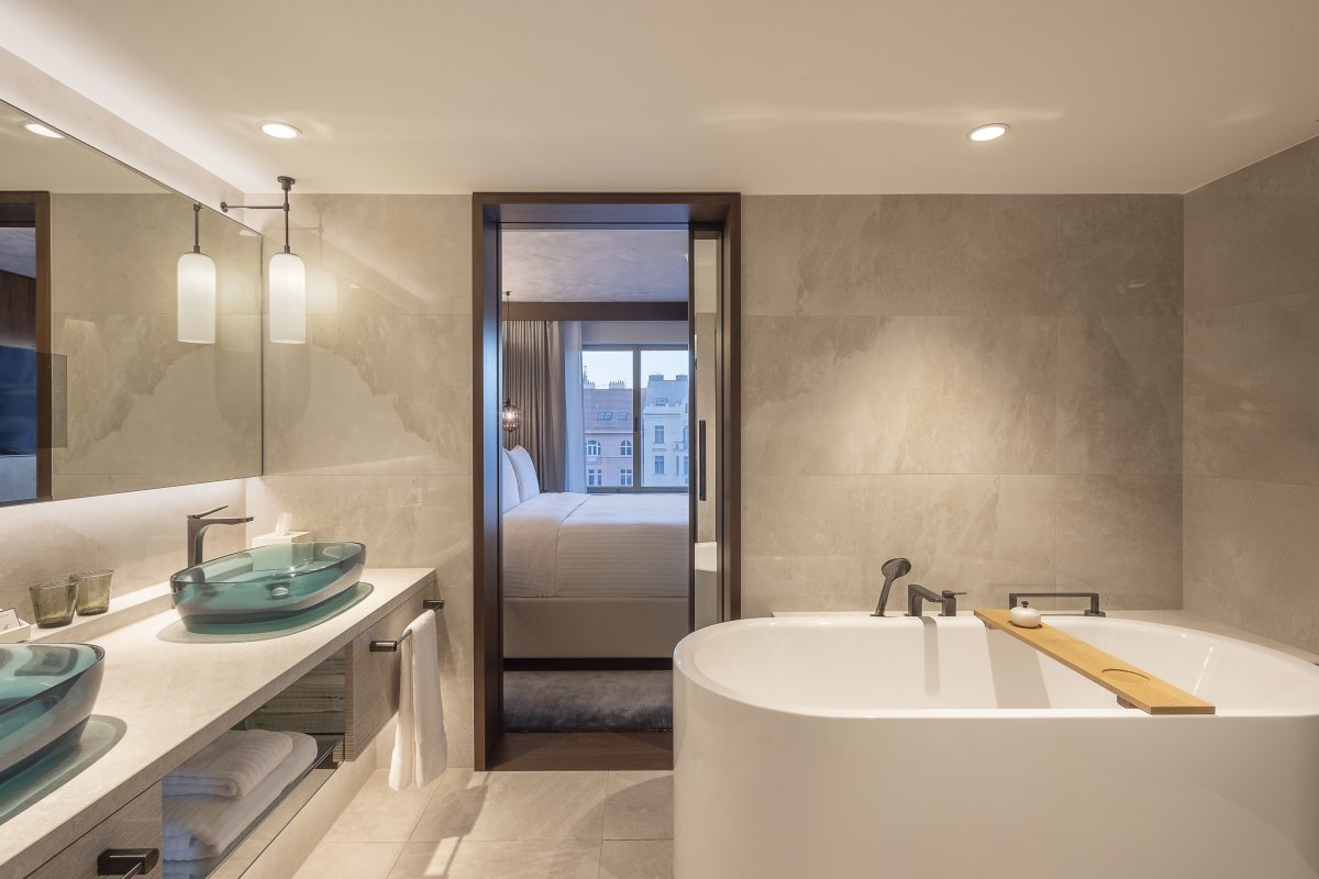 Signature suite hotelu Fairmont Golden Prague