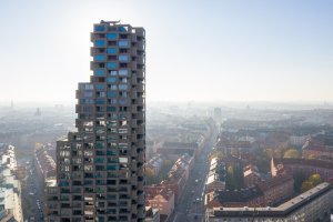 Bytová věž Norra Tornen ve Stockholmu, OMA
