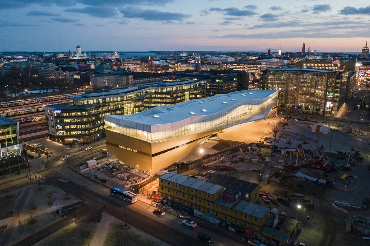 Helsinki Central Library Oodi, ALA Architects Ltd.