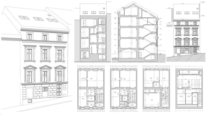 Tradičními výstupy pasportu stavby jsou 2D výkresy jako půdorysy, řezy, pohledy, v případě využití metody BIM mohou být tyto výstupy striktně generované z 3D/BIM modelu.