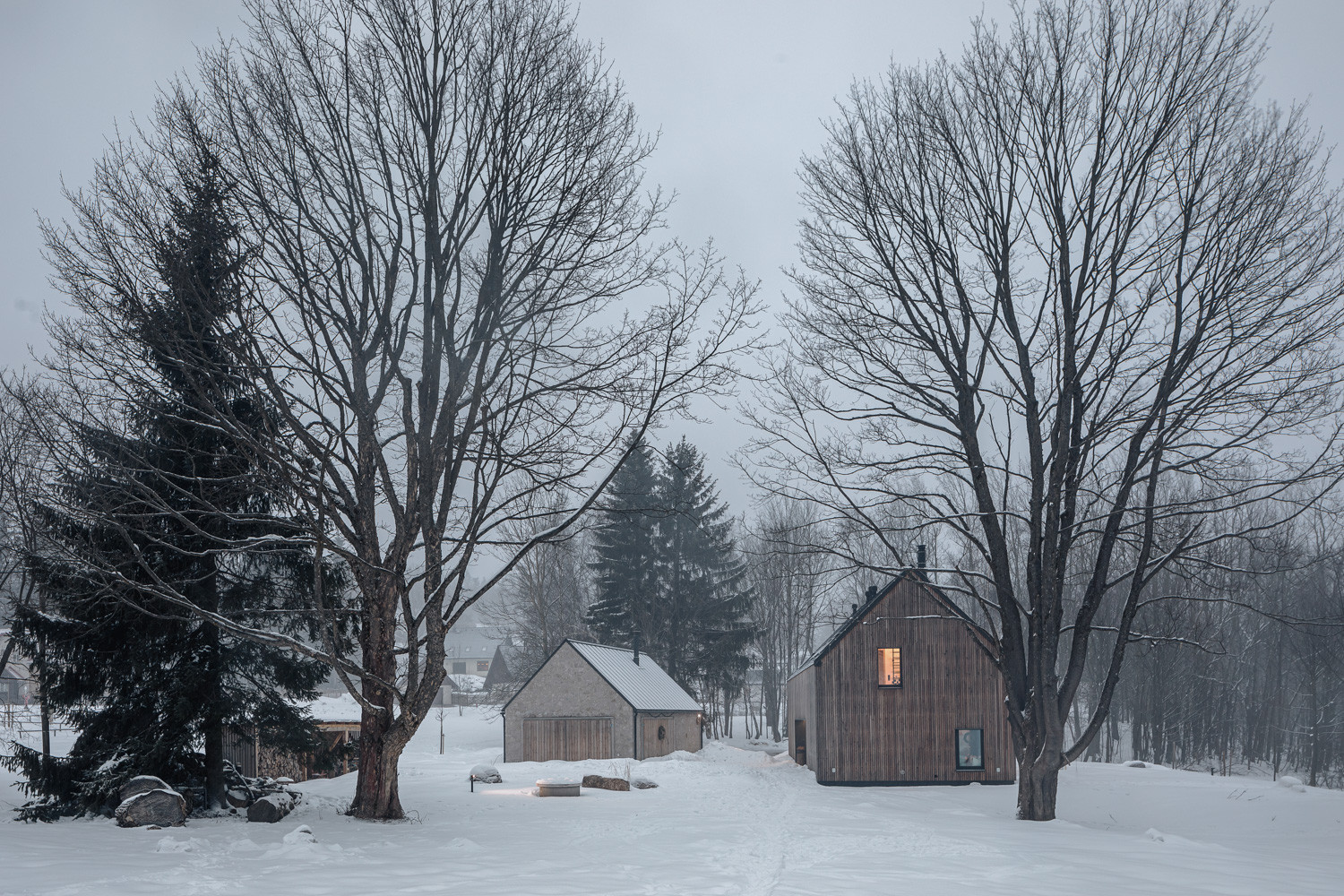 Rodinný dům v Jizerských horách od ateliéru Labor 13