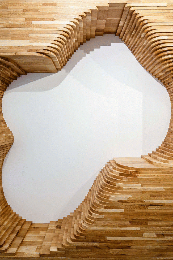 Interiér bytu v Letňanech za využití parametrického designu, Archistroj