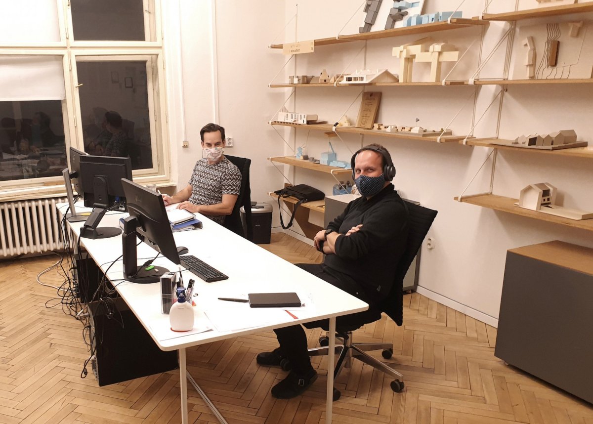 Jakub Staník a Jan Vojtíšek (vpravo) vedou brněnské studio AEIOU