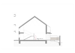 Komunitní dům pro seniory v Holasovicích, City Upgrade: Příčný řez