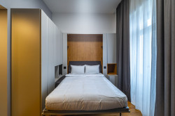 Pohled do bývalého pokoje Jana Palacha po rekonstrukci