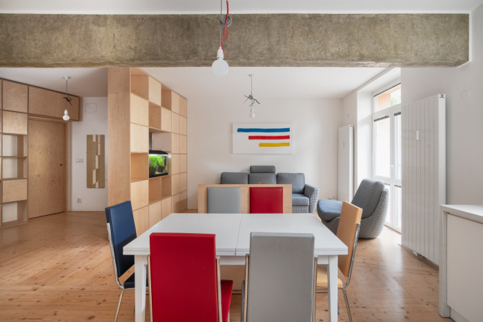 Rekonstrukce bytu v Brně od studia AEIOU