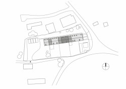 Les Pieds Vertes, j + e architekti / Benjamin Jardel, Nicolas Epaillard, situace