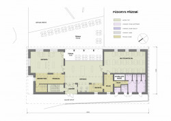 Půdorys - přízemí