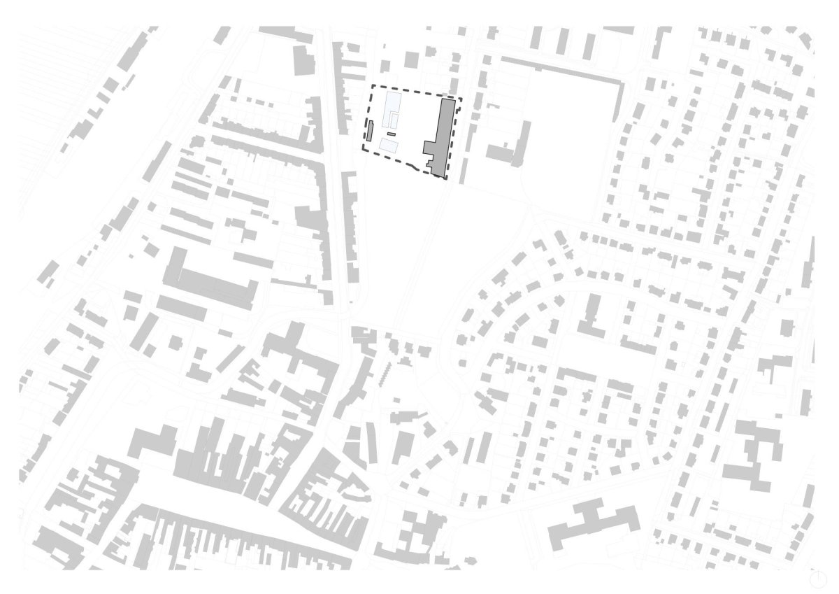 Aquavparku v Kyjově, SENAA architekti: Situace