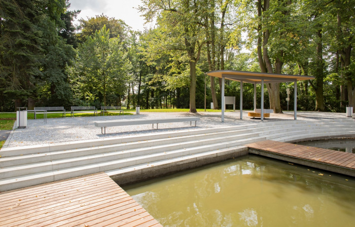 Obnova Mercandinových sadů v Klatovech, CHVOJKA/ architekt