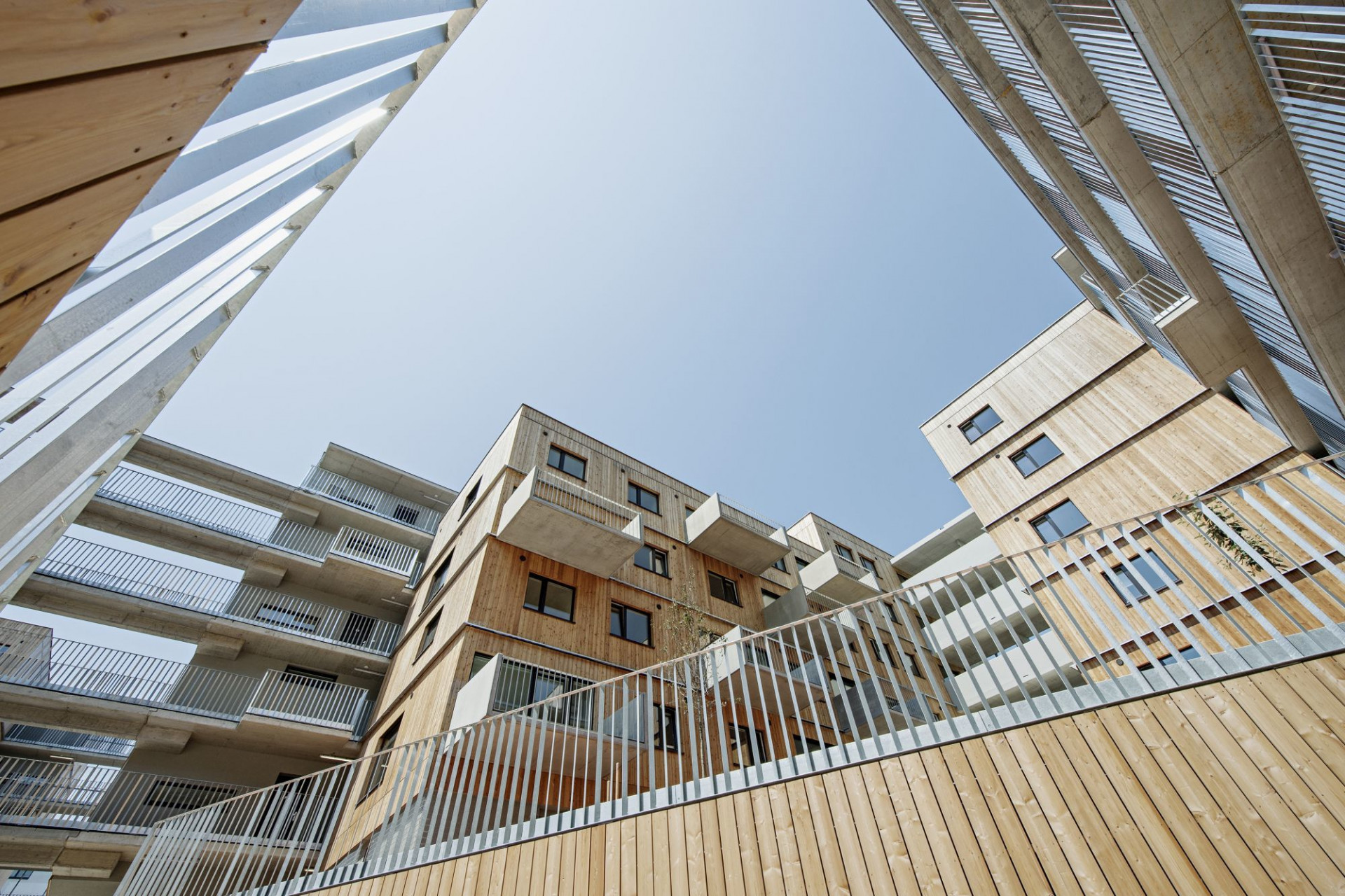 Seestadt Aspern, bytový komplex D12, Querkraft