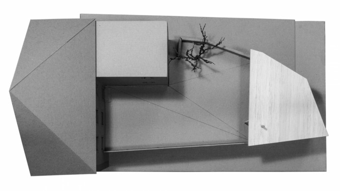 Altán městské knihovny ve Vamberku, Martin Kožnar, model