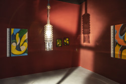 Lustr z hotelu Praha podle návrhu Stanislava Libenského.