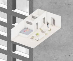 Pavla Maxová, Jan Novotný, Blok z domů, Hipster House, axořez - foto