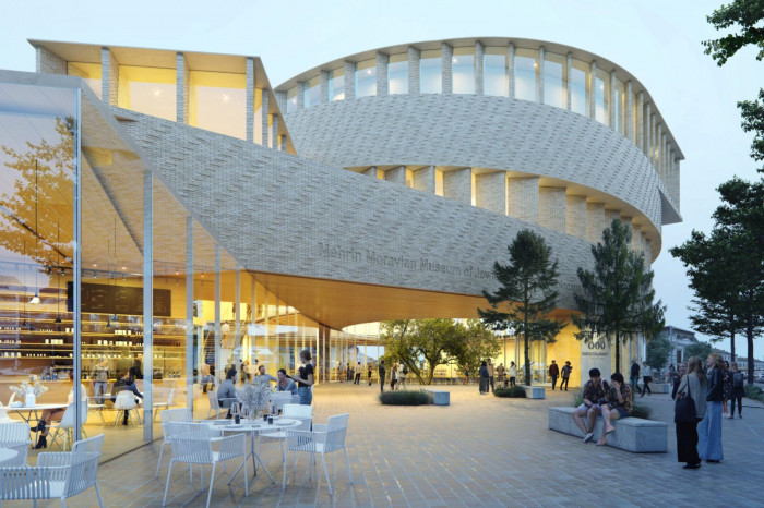 Vítězný návrh od japonských Kengo Kuma & Associates