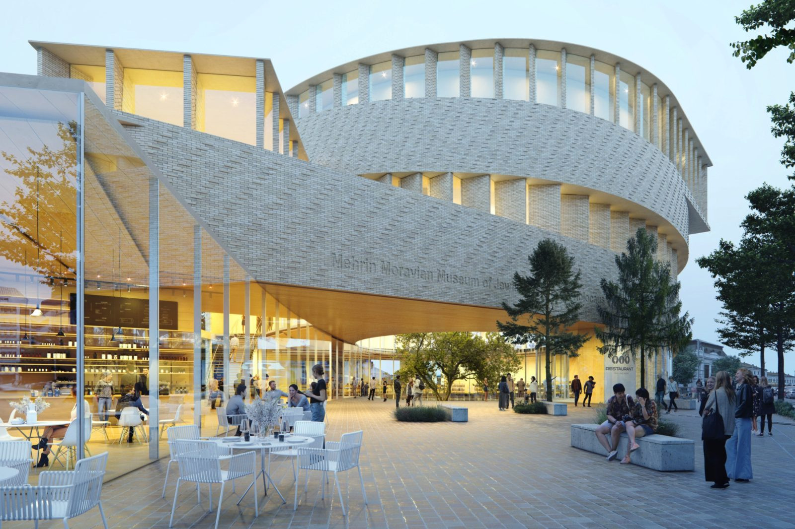 Vítězný návrh od japonských Kengo Kuma & Associates