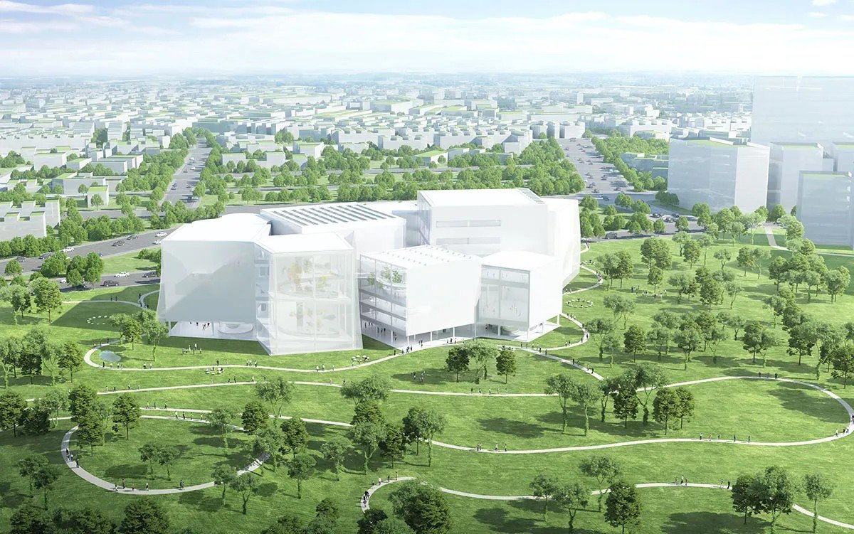Taichung Green Museumbrary v Tchaj-wanu od japonského ateliéru SANAA 