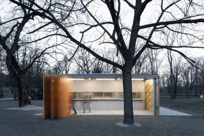 Pavilon na Výstavišti v Praze, PAPUNDEKL architekti/ Jan Bárta, Šimon Bierhanzl, Marek Fischer, Jan Svoboda