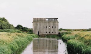 Johansen Skovsted Arkitekter, přečerpávací stanice na řece Skjern, foto
