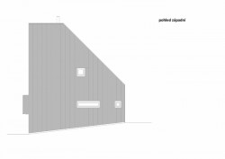 Chata Nové Hamry, NEW HOW architekti / David Zámečník, pohled západ