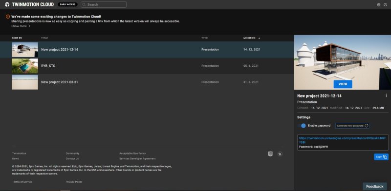 Program Twinmotion 2022.1 představuje novinky