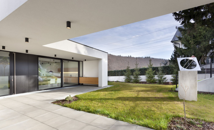 OK Plan Architects, Rodinný dům v Měchenicích - foto