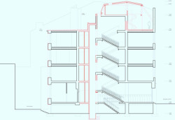 PLATFORMA ARCHITEKTI, Dům s loftem, řez - foto