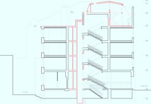 PLATFORMA ARCHITEKTI, Dům s loftem, řez - foto