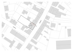 Situace (Knihovna v Červeném Kostelci; Papundekl architekti)