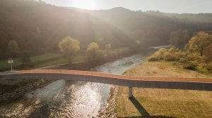 Pešia a cyklistická lávka SK_PL, zerozero