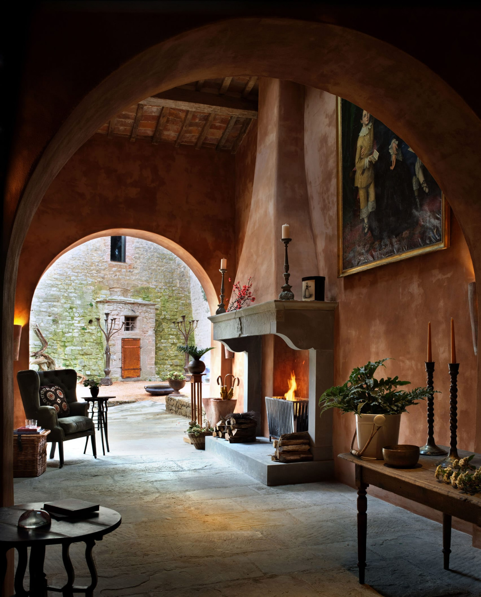 Hotel Castello di Reschio, Benedikt Bolza, Zdroj: dezeen