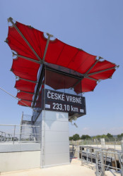 Vltavská vodní cesta - velín České Vrbné - foto